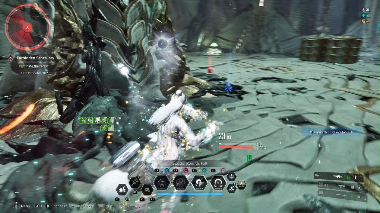 Forbidden Sanctuary Enemies vs Hailey