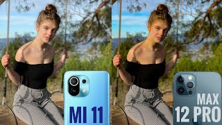 Xiaomi MI 11 VS iPhone 12 Pro Max CAMERA COMPARISON | Mi 11 More Detailed!