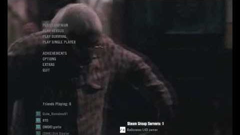 L4D Shaun of the Dead - custom menu