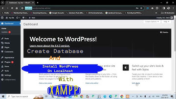 Create Database And Install WordPress On Localhost With XAMPP