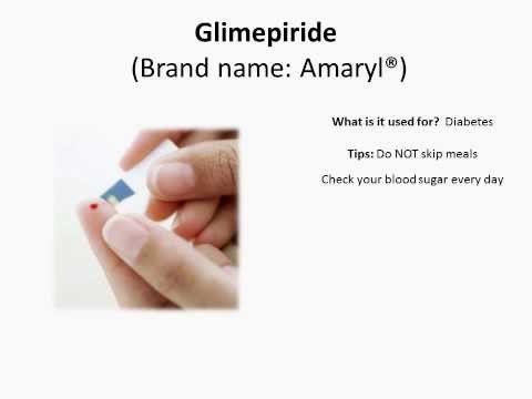 Video: Glimepirid-Teva - Gebrauchsanweisung, Indikationen, Dosierungen, Analoga
