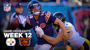Pittsburgh Steelers vs Chicago Bears Game Highlights | 2025 NFL Season Week 12