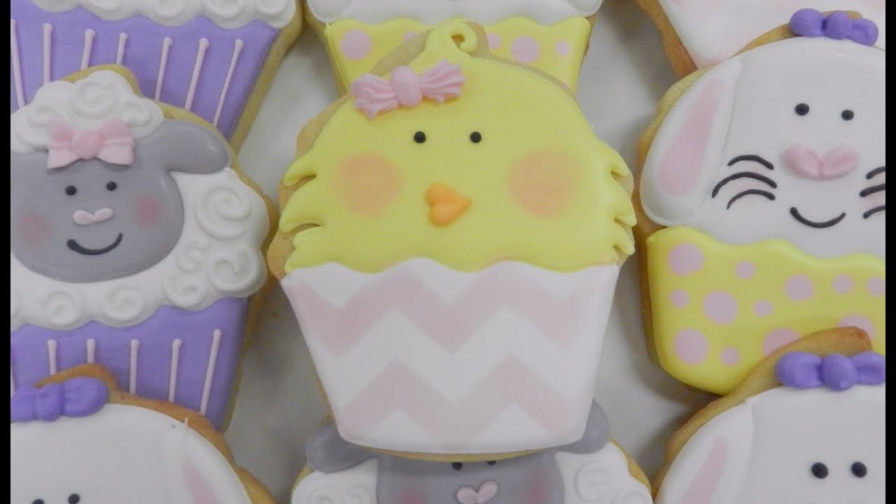 Easter Cupcake - Chick - YouTube