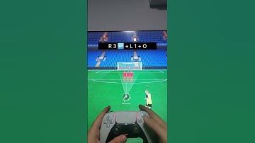 Learn how to score this simple free kick #fifa #fc25 #tutorial #soccer#football#shorts#freekick