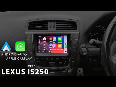 Lexus IS250 - Apple CarPlay & Android Auto Integration
