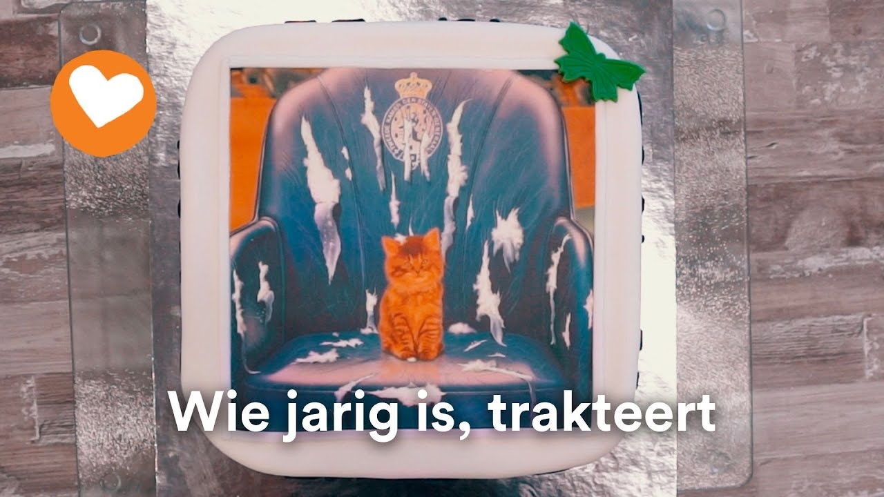 Wie jarig is, trakteert! Esther Ouwehand gaat langs bij haar collega’s