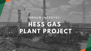 Braun Intertec - Hess Gas Plant Project