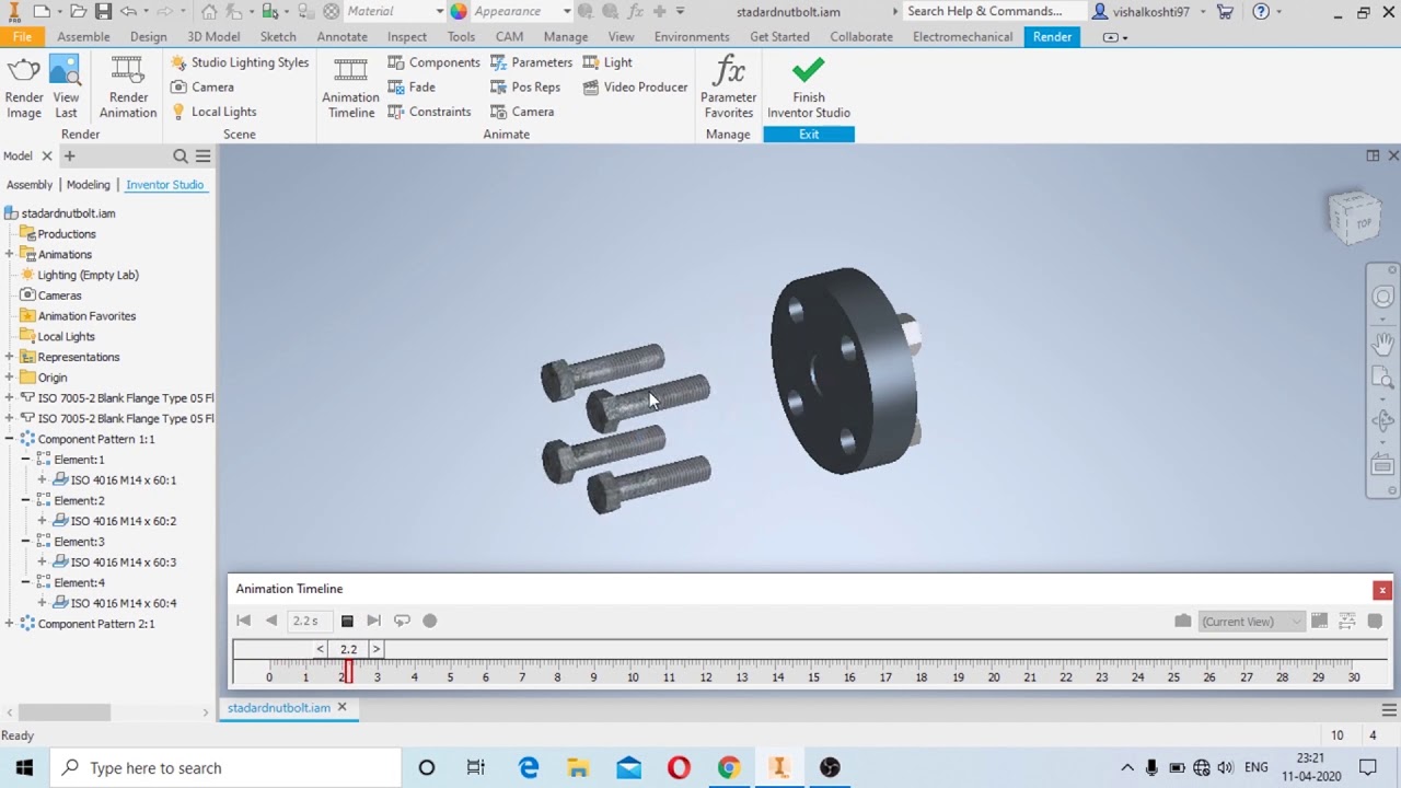 autodesk inventor tutorial animation