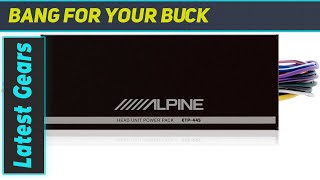 Alpine KTP-445U 4-channel Power Pack Amplifier: Unleash Your Car Audio's Potential!