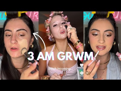 Getting Ready For School At 3 Am?!... How I Did Full Glam In 10 Minutes In High School
