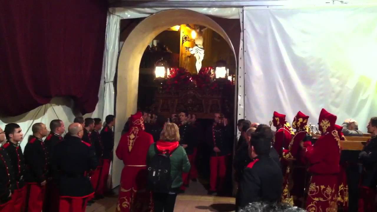 Recogida Cristo de la Sangre Paso Encarnado. Lorca