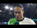 "We won't think too far ahead... but we are hoping to be up there" | Van Dijk on Liverpool's win