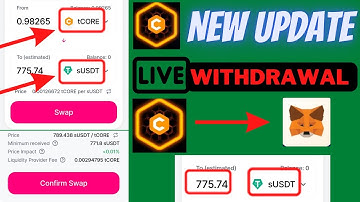 Satoshi Core Mining New update|mainnet Lunched|Core withdraw password|Core price = 771$