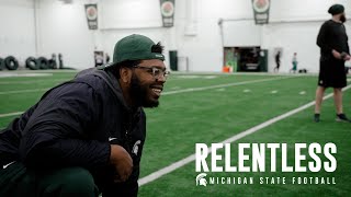 Relentless | Brandon Jordan | Michigan State Football