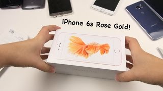 iPhone 6s Rose Gold: Unboxing & First Impressions