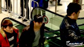 20140130 김포공항출국 택연