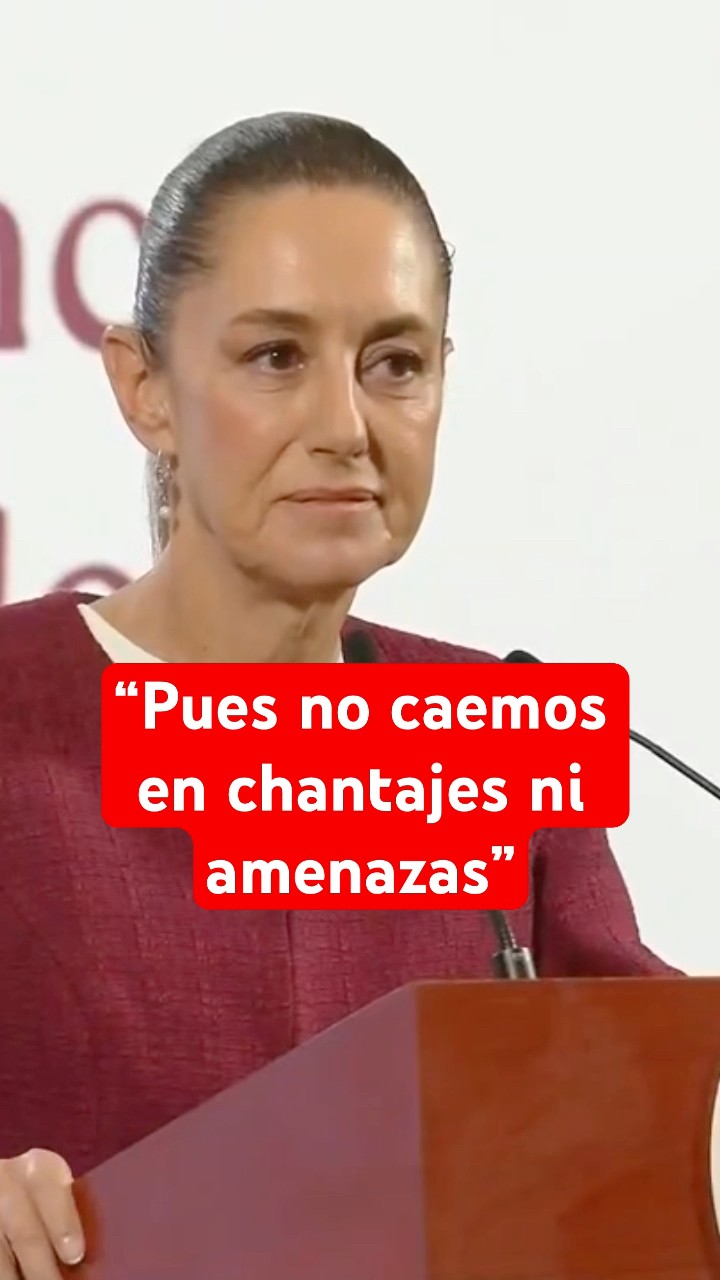 Sheinbaum sostiene que no es con chantajes ni amenazas cómo se llevará el proceso de “El Mayo”