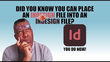 Place InDesign files in InDesign files
