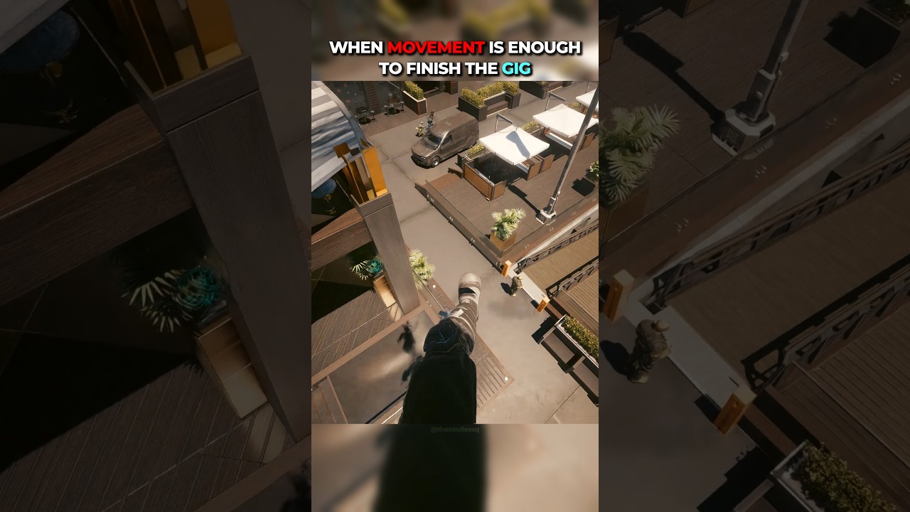 WHEN MOVEMENT IS ENOUGH TO FINISH THE GIG