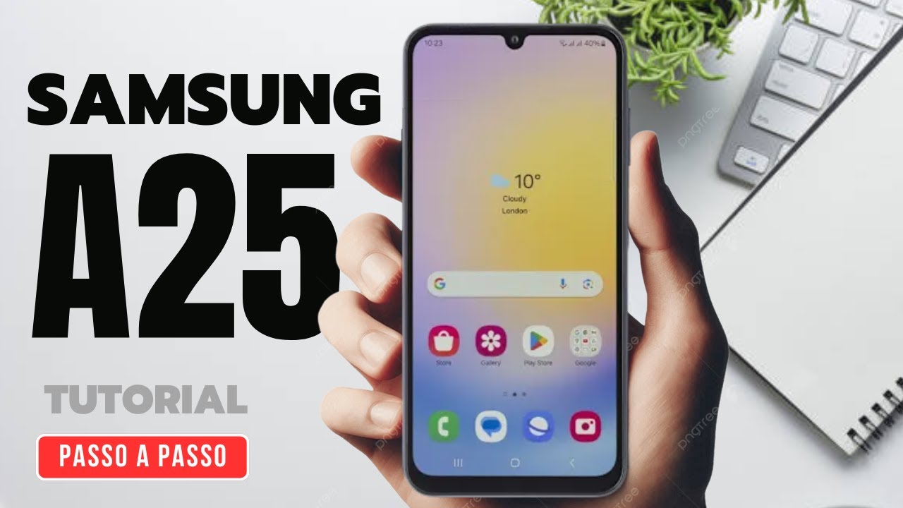 Como editar um contato telefônico no Samsung Galaxy A25