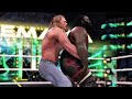 WWE 2K25 GAMEPLAY - BROCK LESNAR VS MARK HANRY @WWE @WWEGames 