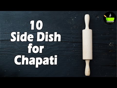 10 Easy & Tasty Side Dish For Chapati | Best Side Dish Recipes | Dhaba Style Gravy for Chapati | She Cooks