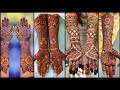 Very beautiful bridal mehndi design front and back handlatest dulhan mehndi design