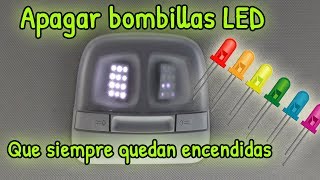 Leds que no se apagan completamente  SOLUCION