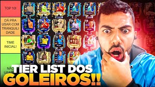 ATUALIZADA ? TIER LIST COMPLETA DOS GOLEIROS DO FIFA MOBILE 2023 ? | TOP 10 BRABO