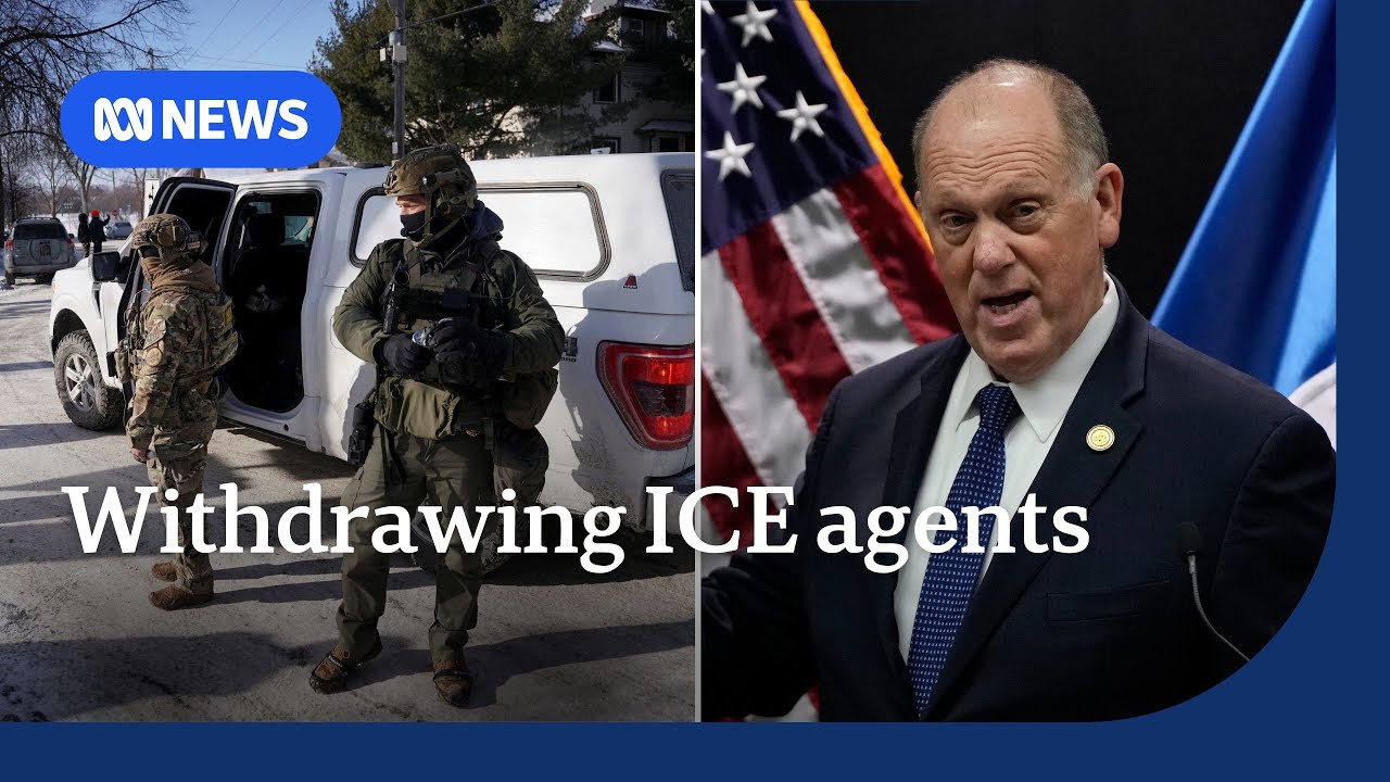 White House to withdraw 700 federal agents from Minnesota | ABC NEWS