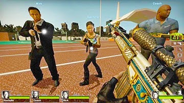 Left 4 Dead 2 - Yigao School Custom Campaign Gameplay Walkthrough