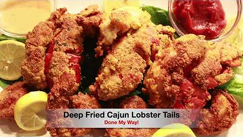 Deep Fried Lobster Tails