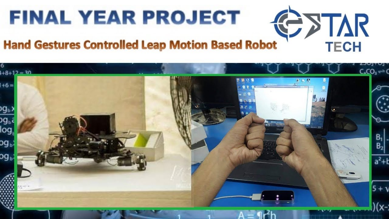 Control Robot & Robotic Arm | Using Leap Motion | Gaming Device ...