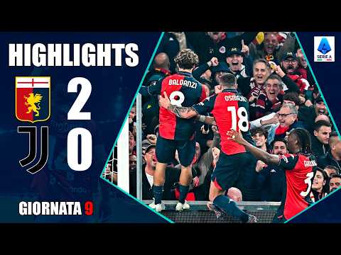 Genoa - Juventus | 2-0 | Gli Highlights | Serie A 2026/27 | genoa juventus