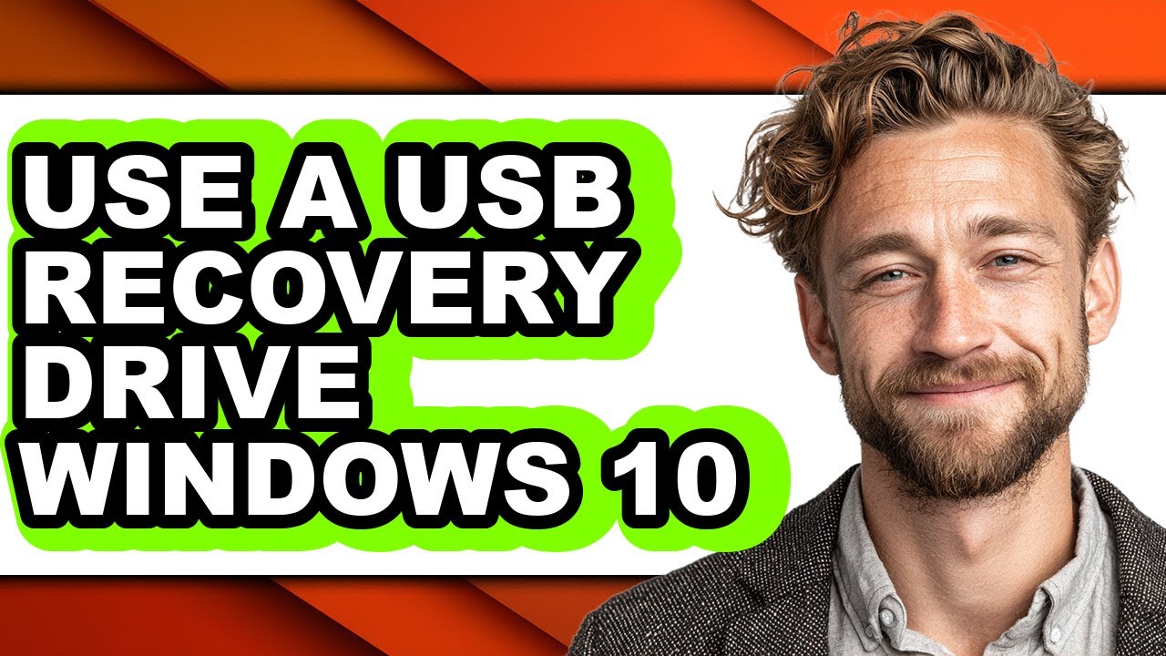 How to Use a Usb Recovery Drive Windows 10 - Full Guide - YouTube