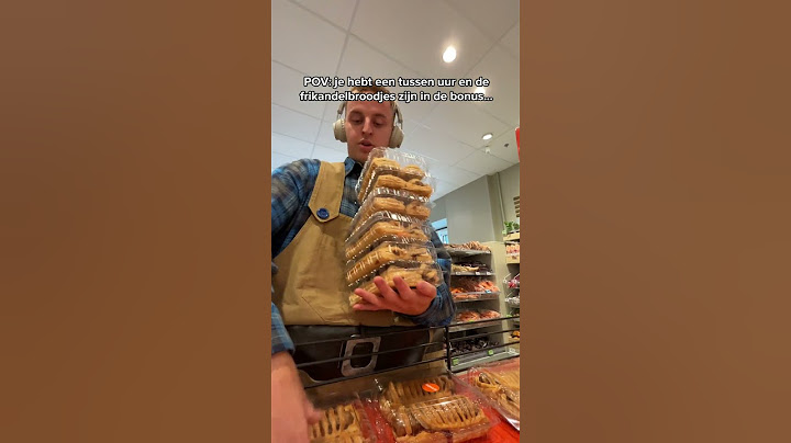 POV: De Frikandelbroodjes Zijn In De Bonus!