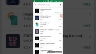 Make any mobile s8 rounded corners screenshot 1