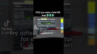 1min FM lead for Hitech tutorial