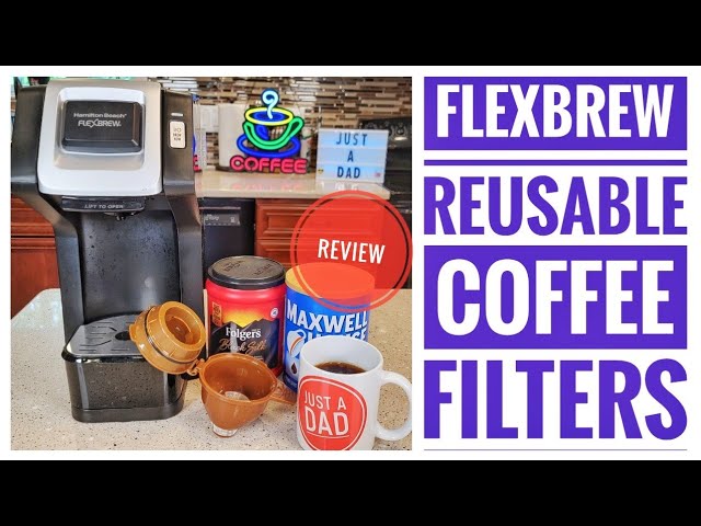 The FlexBrew™ coffee maker from Hamilton Beach, From fresh grounds to  K-Cup®* pods, from single-serve to carafe, there's a brew to make every  coffee lover happy. Learn more at