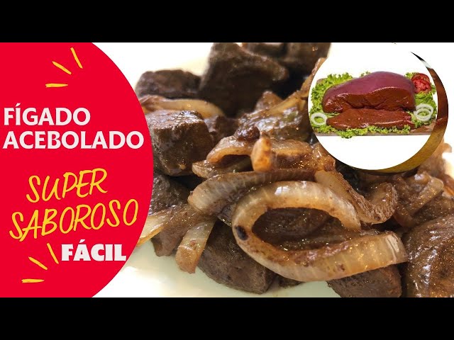 Fígado acebolado, Carnes