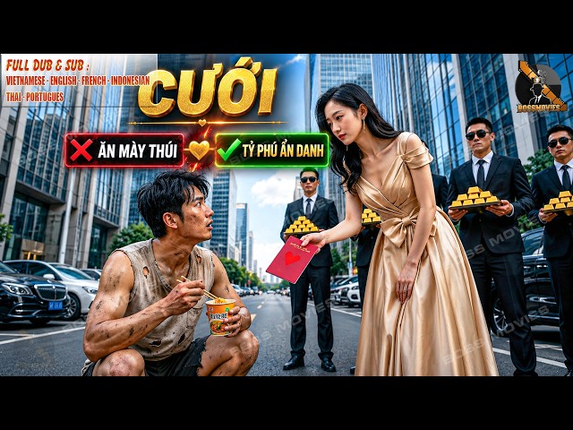 Bị Chồng Phản Bội, Nữ Tổng Tài Cưới Đại Thằng Ăn Mày Thúi Ai Ngờ Là Tỷ Phú Ẩn Danh Giúp Báo Thù