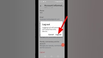 How To Logout On X (Twitter) #shorts #X #logo #viralvideo