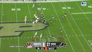 Drake Lindsey Hits Jalen Smith Downfield for SIX vs. Purdue | Minnesota Football