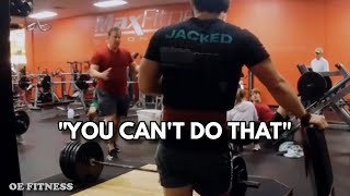 Powerlifter Gets Confronted In The Gym