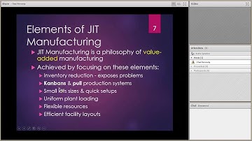 TMC 410 Enterprise Operations: Just In Time and Lean Systems- 7