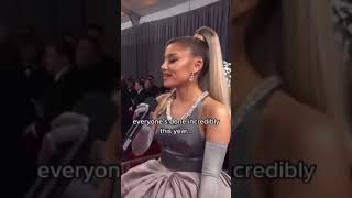 Ariana Grande Saying Cuss Words On Grammy Credit Celebduoo
