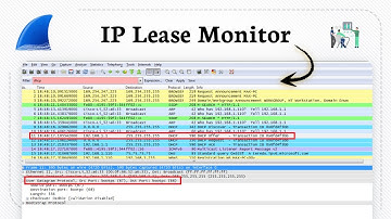 How to capture dhcp packets with Wireshark (Network Scout)