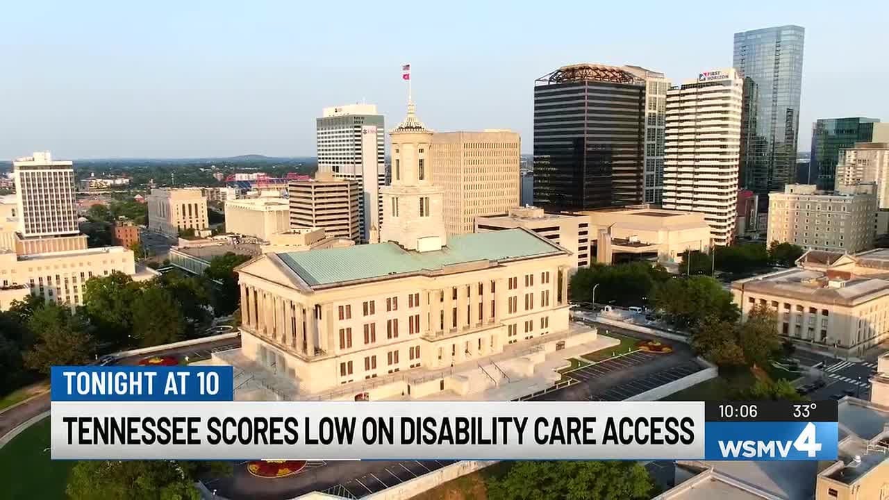 Tennessee scores low on disability care access