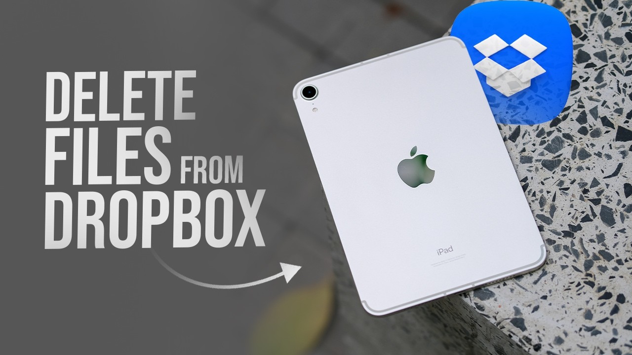 How to Delete Files from Dropbox on my iPad (tutorial) - YouTube