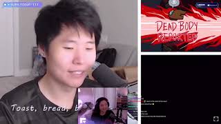 Fuslie reacts to Toast X Valkyrae - The End of An Era edit by Hide Spikes